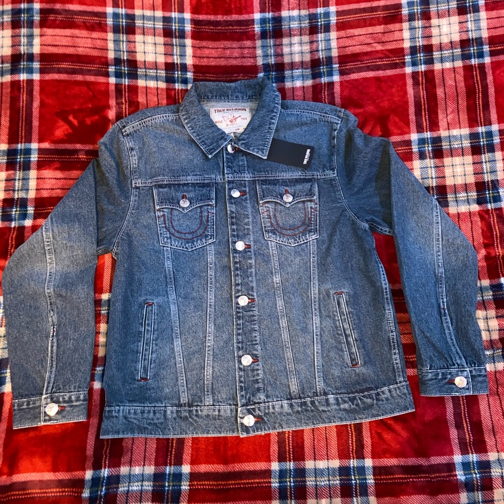 True Religion Jean jacket size L